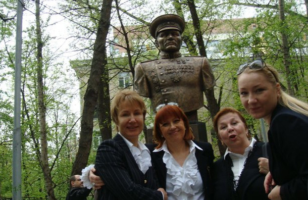 Пам'ятник маршалу Конєву в Москві