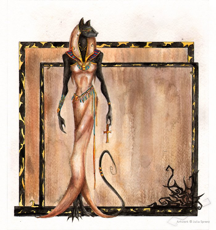 Тому почнемо з міфів про цю чарівної богині, яку називають «праматір'ю кішок»