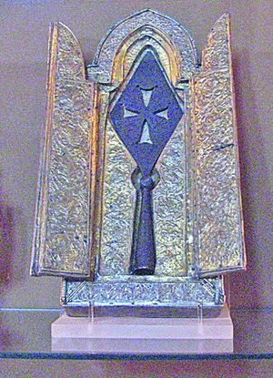 Спис Лонгіна зберігається в Вірменії разом зі шматочком Ноєвого ковчега
