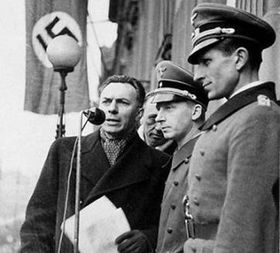 Франтішек Коцоурек (Фото: Radioservis)   19 березня на Вацлавській площі відбувся нацистський військовий парад, який транслювали по радіо поперемінно на чеською та німецькою мовами