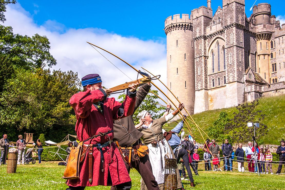 Битви і середньовічні турніри в замку Арундел, Західний Суссекс