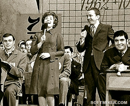 У листопаді 1961 року ефір вийшов перший випуск програми КВН ( «Клуб Веселих і кмітливих»)