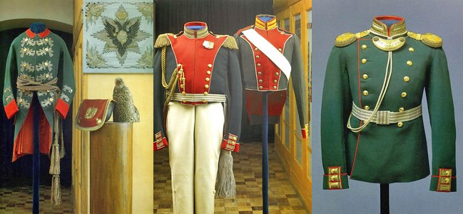 Колекція військового обмундирування відділу тканин і костюма Державного Історичного музею - одна з найбагатших в Росії