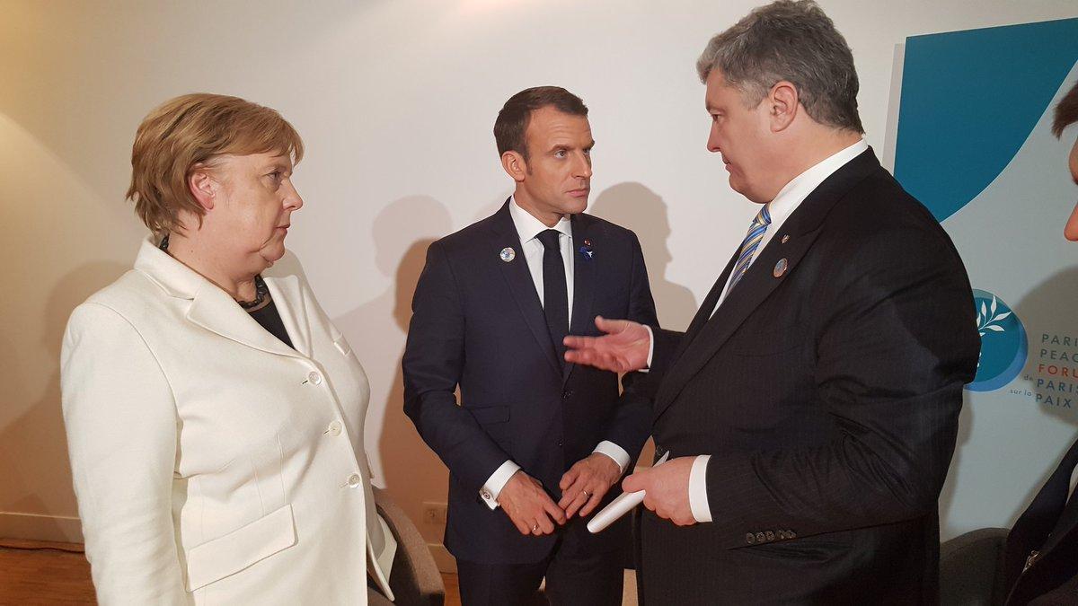 Лидеры Украины, Германии и Франции обсудили вопрос освобождения украинских политзаключенных, незаконно содержатся в тюрьмах РФ и в оккупированном Крыму