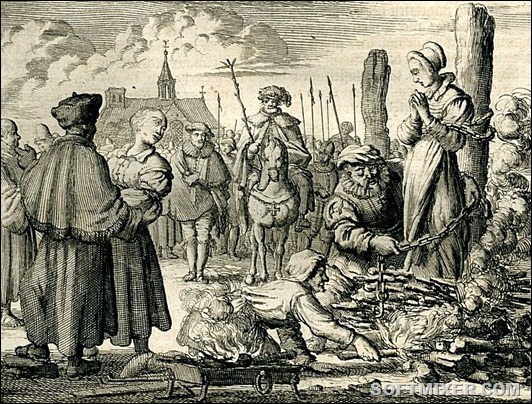 На Різдво Пресвятої Богородиці стратили вихованку князя-єпископа, дев'ятнадцятирічну дівчину, відому своєю побожністю і благочестям