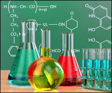 Оскільки всі речовини складаються з атомів, які завдяки хімічним зв'язкам здатні формувати молекули, то хімія займається, перш за все, розглядом перерахованих вище завдань на атомно-молекулярному рівні, тобто на рівні хімічних елементів і їх з'єднань