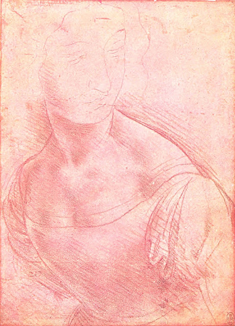 Близьку тему Леонардо розробляє в той же період (1503-1508 рр