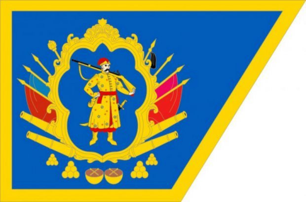 козацький прапорОдин з козацьких прапорів