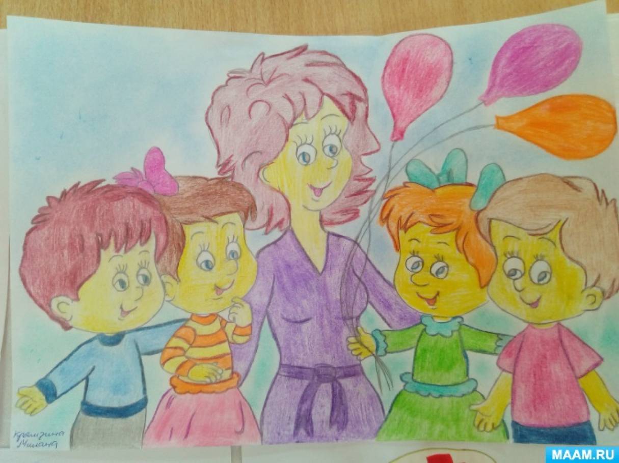 Фотозвіт «Виставка малюнків до Дня дошкільного працівника»   Наш улюблений дитячий сад