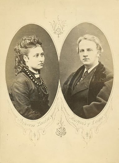 Принцеса Луїза і маркіз Лорн (пізніше 9-й герцог Аргайл)