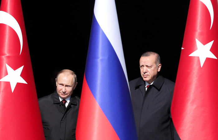 Путін і Ердоган дали старт проекту   Президент Росії Володимир Путін і президент Туреччини Реджеп Тайіп Ердоган   Фото: epa / vostock-photo   Москва