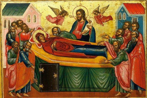 У цей день православна церква згадує кончину (Успіння) Божої Матері