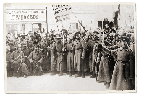 27 лютого в Петрограді загальний страйк переріс у збройне повстання
