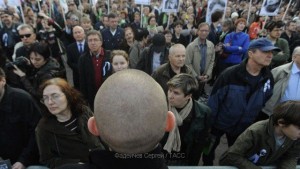 Мітинг «За змінюваність влади» йде на вулиці Перерва в Мар'їно: ні один майданчик в центрі Москви заявникам мітингу не погодили