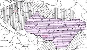 Велке Моравія   Також існують докази, що Кирило і Мефодій були першими місіонерами, які поширювали християнство на Великої Моравії