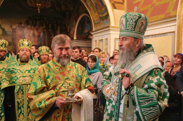 Фото: facebook / Успенська Києво-Печерська Лавра Kiev-Pechersk Lavra Предстоятель УПЦ МП Митрополит Онуфрій очолив літургію, Києво-Печерська Лавра, 25 червня, 2018