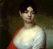 Портрет письменниці Анни Луїзи Жермени де Сталь, 1812, ГТГ
