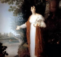 Імператриця Катерина II в Царськосільському парку, 1794, ГТГ