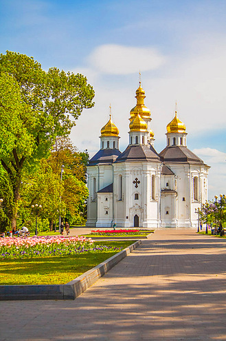 Пам'ятки Чернігова: Дитинець (Вал)