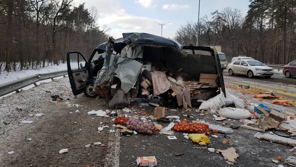 Сам водій фури, громадянин однієї з країн Східної Європи, на місці події не зміг виразно пояснити причину ДТП, так як не розумів ні українського, ні російської мови і був в шоковому стані