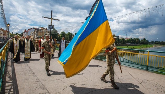 В Ужгороді попрощалися з воїнами 128-ї ОГШБр / Фото: Гудак Сергій